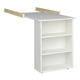 Steens For Kids Pull-out Desk in Surf White