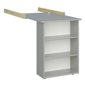 Steens for Kids Pull-out Desk in Soft Grey