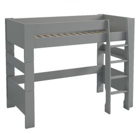 Steens For Kids High Sleeper Bed in Grey