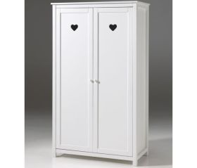 Vipack Amori 2 Door Wardrobe in White