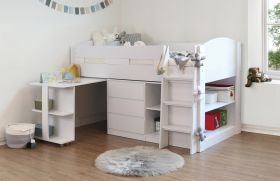 Billie Mid Sleeper Cabin Bed - Choose Your Colour