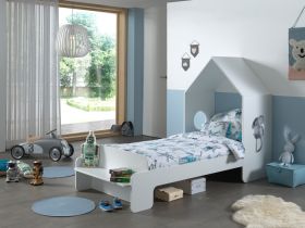 Vipack Casami House Bed in White