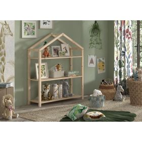 Vipack Dallas Bookcase in Natural Pine