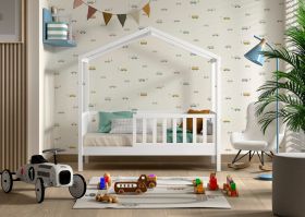 Vipack Dallas Toddler Bed in White