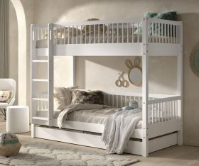 Vipack Forrest Bunk Bed in White Beech