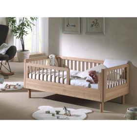 Vipack Forrest Toddler Bed in Solid Oak