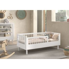 Vipack Forrest Toddler Bed in White Beech