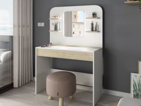 Trasman Secret Beauty Bar in White & Oak