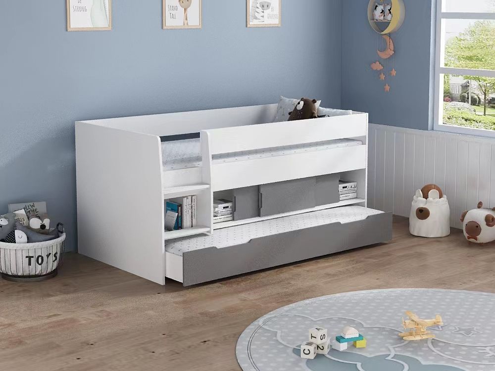 Mid sleeper bed 2024 with trundle