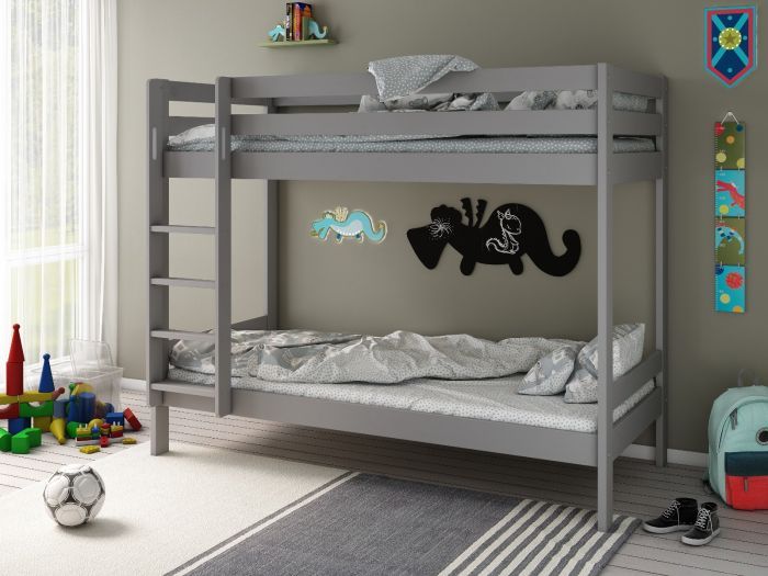 Light grey store bunk beds