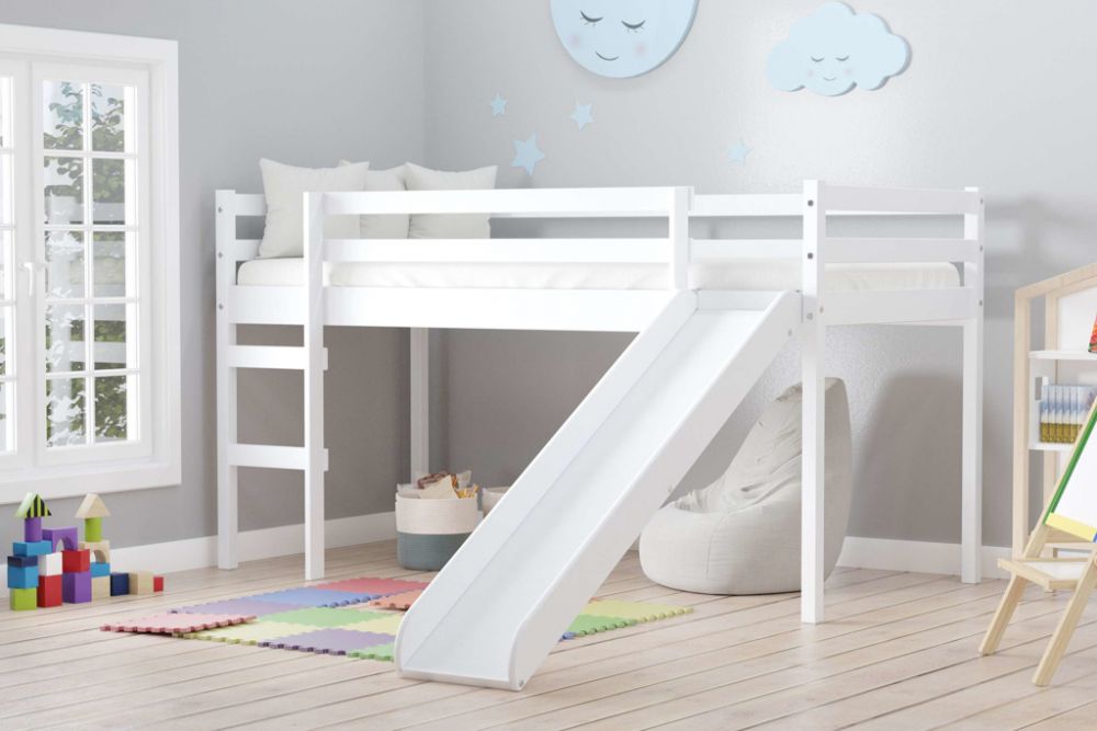 Mid sleeper with clearance slide